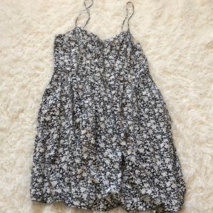 Open back flowy dress